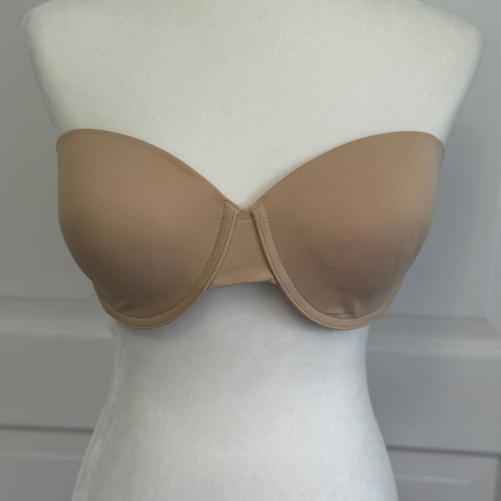 Motherhood Maternity‎ Strapless Bra Women 38D Tan